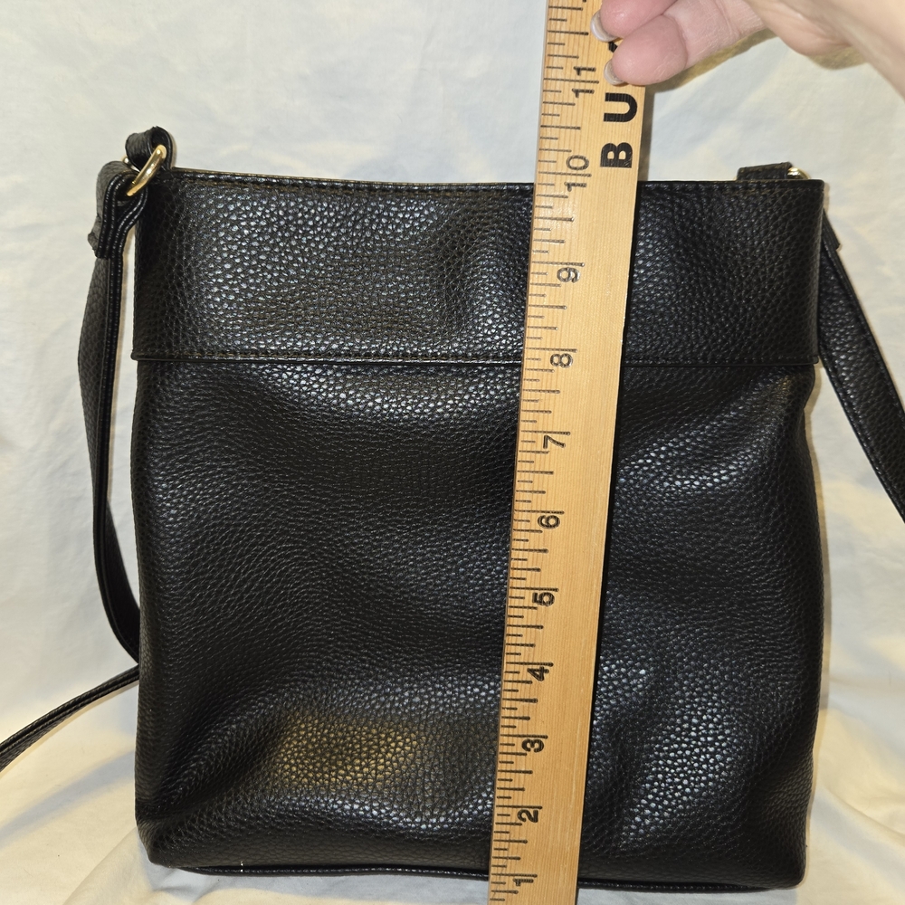 Nanette Lapore Black Crossbody Bag with Front Pocket - Picture 7 of 8